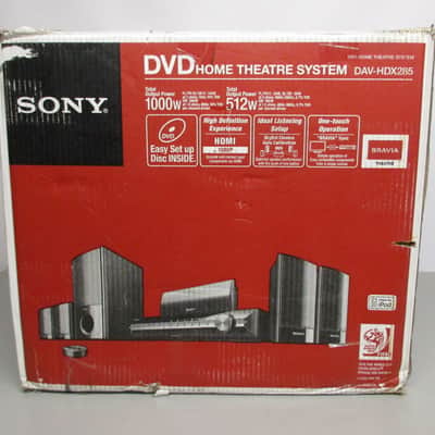Sony DAV-HDX285 5.1 Home Theater System image 1