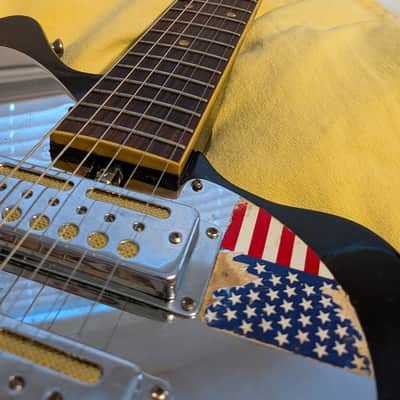 Teisco/Audition 3-Pickup Guitar Vintage 1960s MIJ Sunburst/Mac DeMarco Style image 11