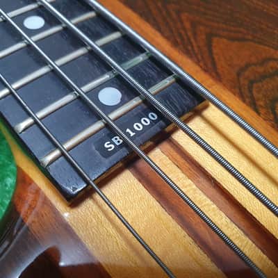 EXTREMELY RARE Lefty 1980 Aria Pro SB1000 Walnut Japan Vintage High End Left Handed Electric Bass SB-1000WA image 18