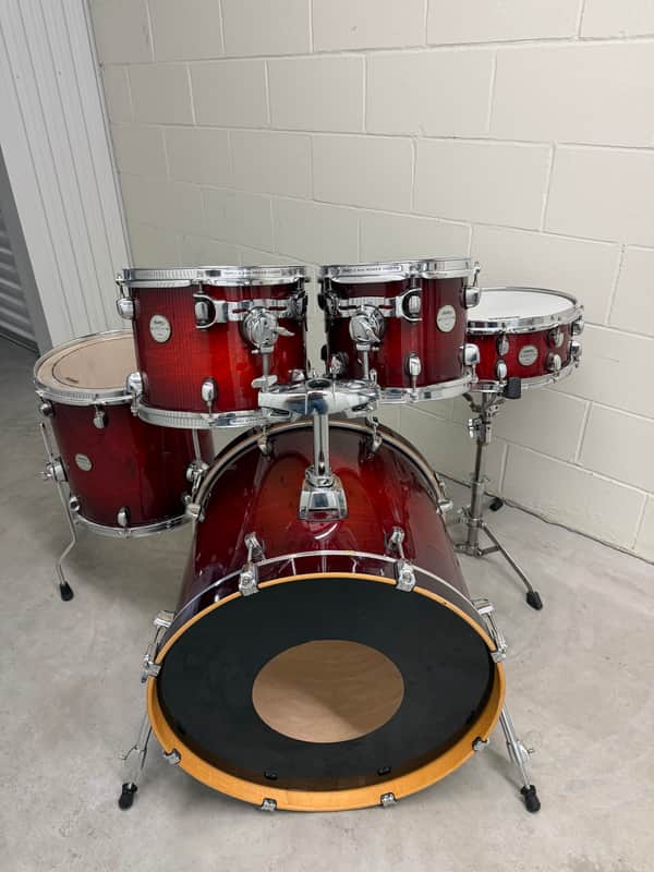 Mapex Meridian Maple 5 Pieces 10-12-14-22-14 Snare image 1