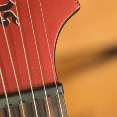 Schecter C-1 SLS Custom - Ebony - Racing Red *B-Stock* image 8