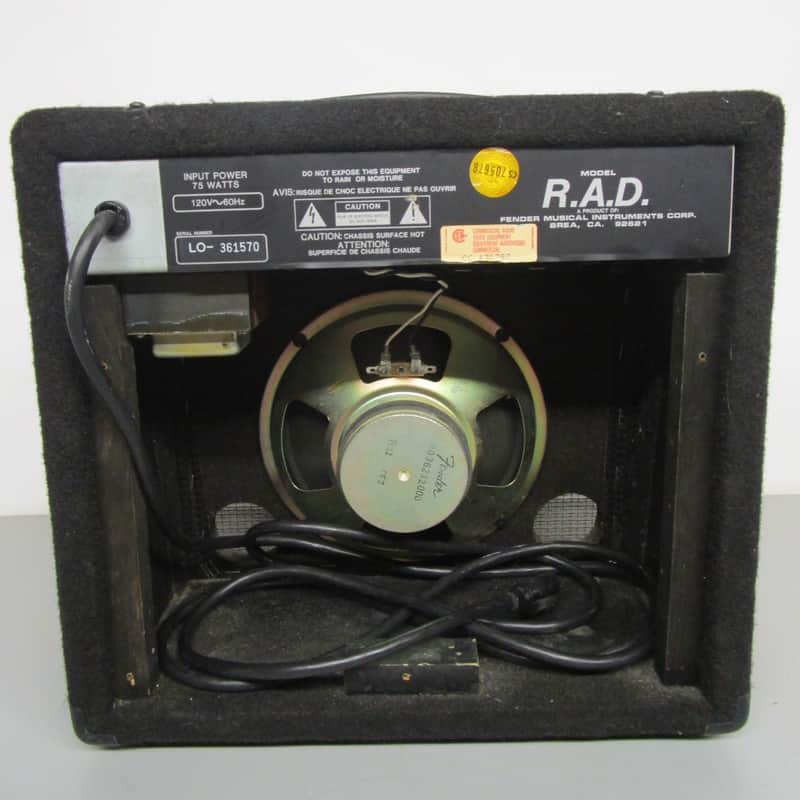 Fender R.A.D. 20-Watt 1x8" Guitar Practice Amp 1990 - 1996 image 2