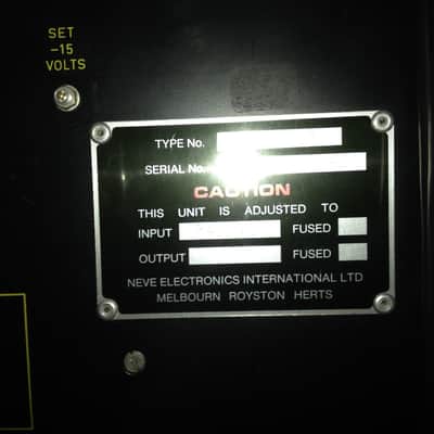 Neve VR-72 Mad Labs 2001 image 25