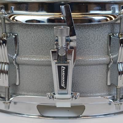Ludwig 5x14"Acrolite #3130884 Snare Drum B/O 80s Aluminum Shell Vintage USA 8Lug image 6