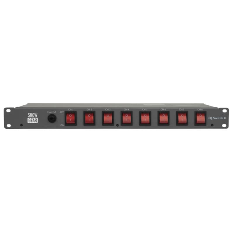 Showtec DJ-Switch 8 - Switch Panel image 1