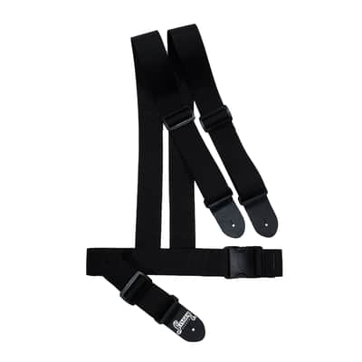 Slinger Straps "Harness Strap" | 2-Inch Shoulder Straps | Ergonomic Double Guitar Strap image 1