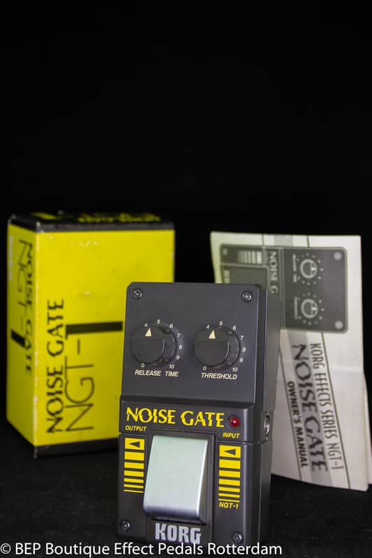 Korg NGT-1 Noise Gate s/n 002037 early 80's Japan image 1