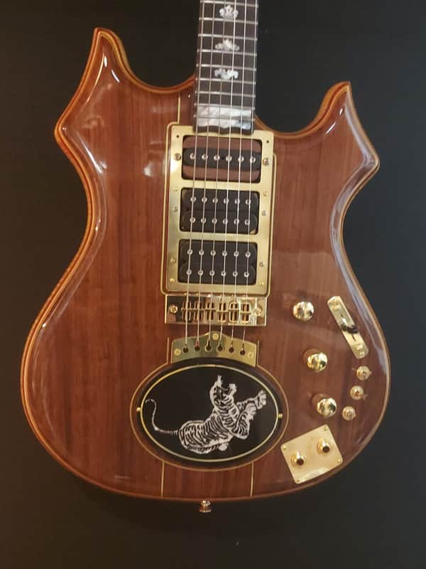Jerman Jerry Garcia Tribute Tiger Guitar New image 1