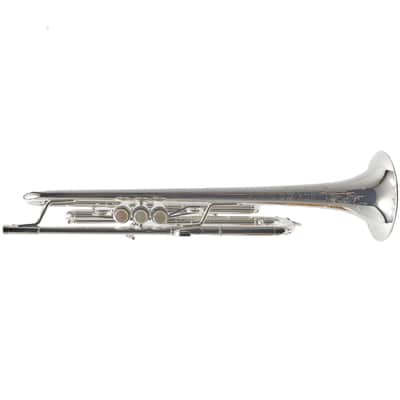 S.E. Shires Q10RS Q-Series Professional Bb Trumpet in Silver Plate SN Q33774 image 9
