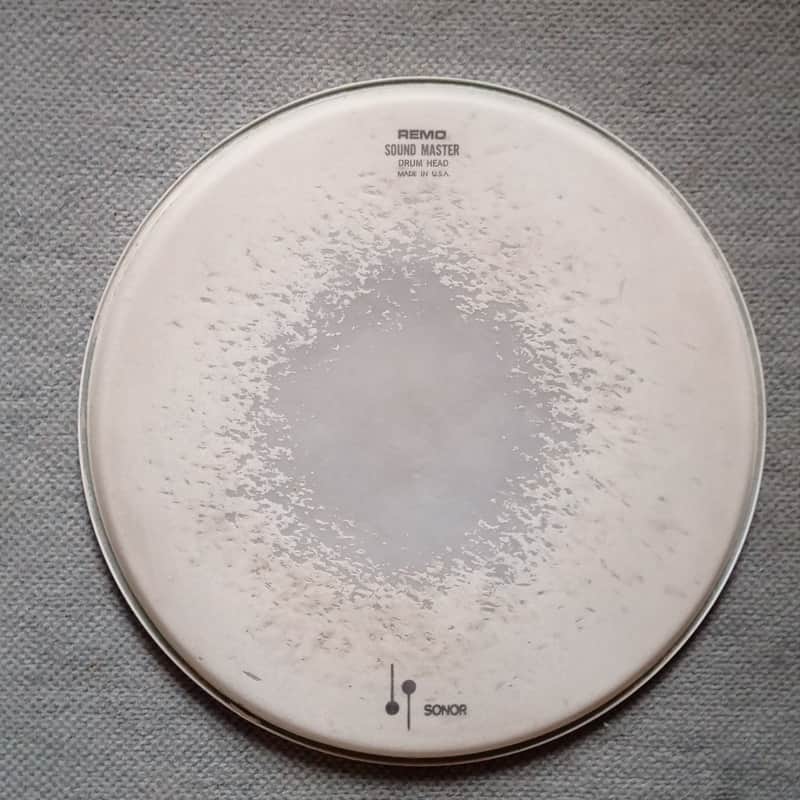 70s Sonor Rare Vintage Sonor Remo drum head 12″ Classic white …