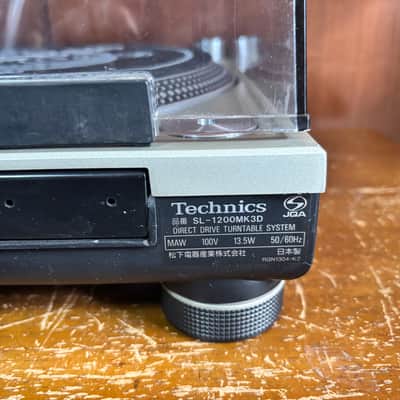 Technics SL-1200MK3D Silver color Analog DJ Turntable #1 image 13