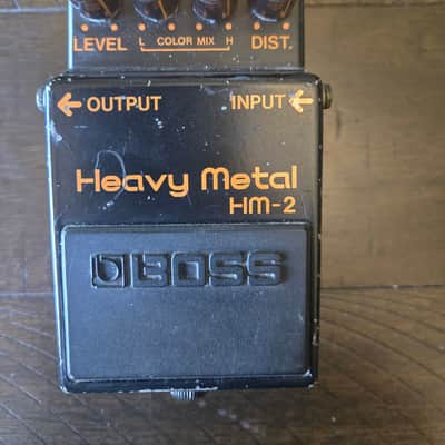 Boss HM-2 Heavy Metal (Black Label) 1988 - 1992 - Black image 1