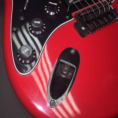 1980's Left Handed Kramer ZX30H Red and Black with Case image 3