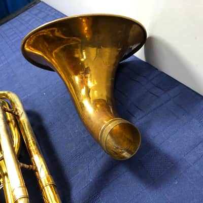 Vintage King H.N. White Cleveland Bb Trombonium Valve Trombone with Original Case image 17