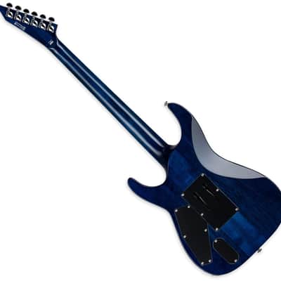 ESP LTD M-1000QM Electric Guitar Black Ocean image 2