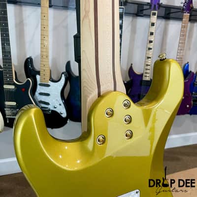 ESP LTD Javier Reyes Signature JRV-8 8-String Electric Guitar w/ Case-Metallic Gold image 13