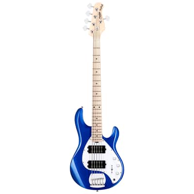 StingRay RAY5HH Cobra Blue Sterling by Music Man image 3
