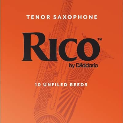 Rico RKA1025 Tenor Saxophone Reeds - Strength 2.5 (10-Pack)