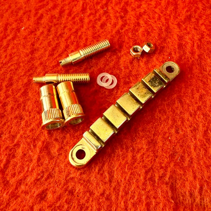 1970 Ibanez PAF quick change tailpiece GOLD