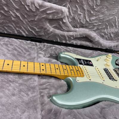 Fender Am. Pro II Strat HSS - Mystic Surf Green image 1