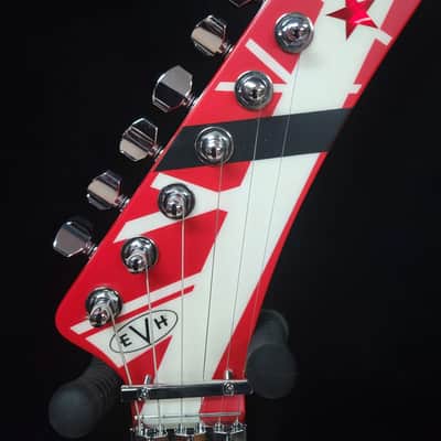 EVH Striped Series 5150 2021 - Red, Black and White image 6
