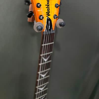 Rare Washburn  Dime Pro V 2004 - Carmel burst image 5