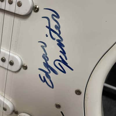 Signed Johnny & Edgar Winter S Type - white image 4