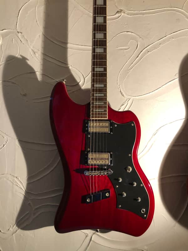 Guild DeArmond Jetstar 1990s Cherry Red image 1