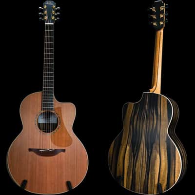 Lowden F-35c Sinker Redwood/Ebony Acoustic Guitar with Body Bevel image 1