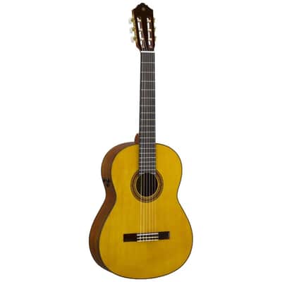 Yamaha CG-TA TransAcoustic Nylon Guitar - Natural image 4