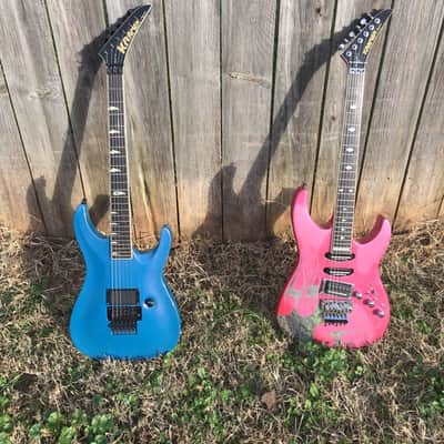 Kramer Stagemaster Stagemaster Flip flop pink pearl - Flip flop blue pearl image 1