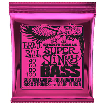 Ernie Ball Super Slinky Bass 2854 .040-100 Short Scale image 1