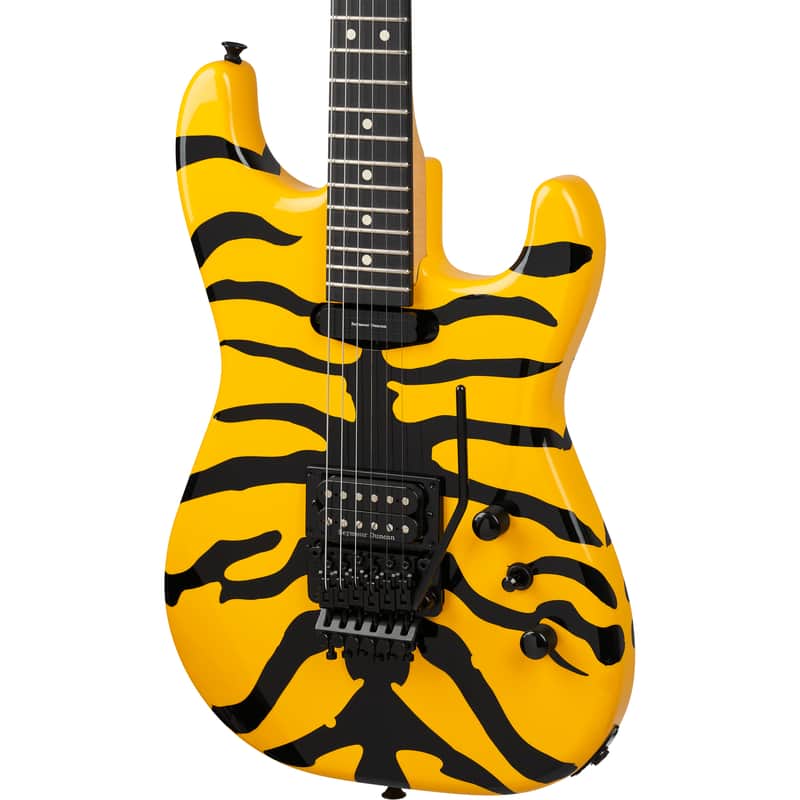 Jackson Pro Origins 1985 Limited Edition San Dimas SD1 HH FR Electric Guitar - Yellow Bengal image 1