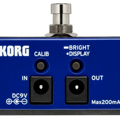 Korg Pitchblack X Ltd. Ed. Chromatic Pedal Tuner 2025 - Blue image 3