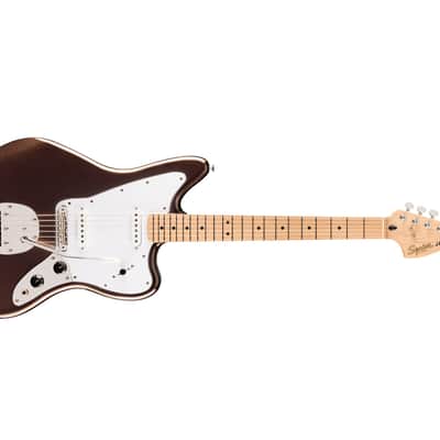 Fender Affinity Series Jaguar Electric Guitar in Mystic Metallic Brown image 6