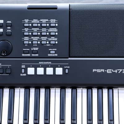 Yamaha PSR-E473 Digital Keyboard 61-Key with Touch-Sensitive Portable Keyboard image 8