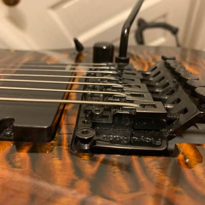 Dean RC7 Exotic Rusty Cooley 7-string electric guitar - Tiger Eye finish image 12