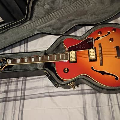 Epiphone Joe Pass Signature Emperor II 2001 Heritage Cherry Sunburst MIK Rare Finish image 2