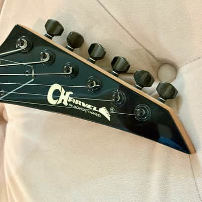 CHARVEL MODEL 2 FROM THE 1980s WITH A CUSTOM PAINT JOB READY FOR A NEW HOME image 3