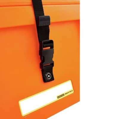 Hardcase HNP48WO 48" Hardware Case With Wheels Orange image 6