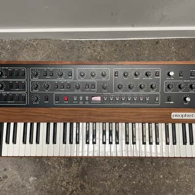 Sequential Prophet-5 61-Key 5-Voice Polyphonic Synthesizer 2020 - Present - Black with Wood Sides image 2