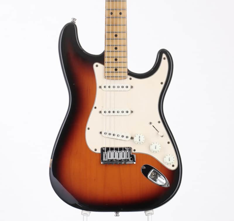 Fender USA American Standard Stratocaster MF 3-Color Sunburst Fender [N512439] (03/02)