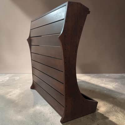 20U / 168hp Eurorack case MARIZILLA • Dark Oak • Powered image 3