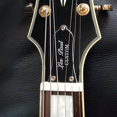 Epiphone Les Paul Custom. 2006 China. Gloss Black. VGC image 3
