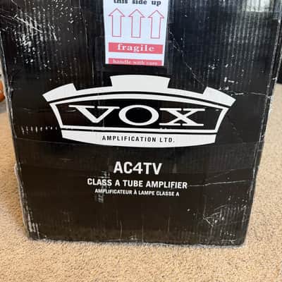 Vox AC4TV 4-Watt 1x10" Guitar Combo 2009 - 2019 - Tan image 4