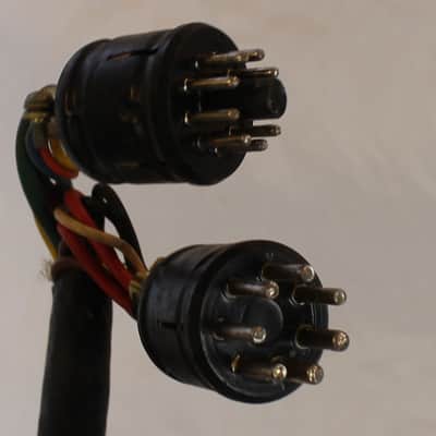 Vintage Elkavox Accordion Cable - Two Prong 9-Pin Male to 18-Pin Box Female image 3