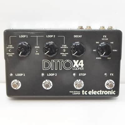 tc electronic DITTO X4 ルーパー TC Electronic | Product | DITTO X4 LOOPER