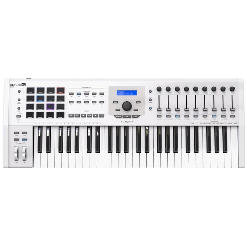Arturia KeyLab MkII 49 MIDI/USB/CV Controller - White image 1