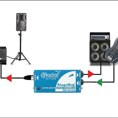 Radial StageBug SB-1 Active Acoustic DI image 9