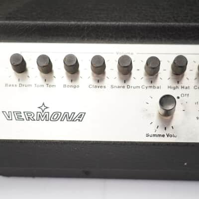 Vermona ER-9 Analog Drum Machine Non-Functioning 220V #55817 image 6